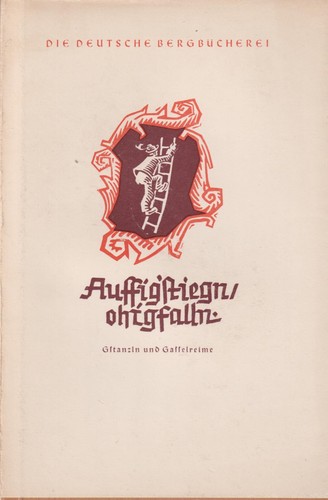 Buch auffigstiegn ohigfalln - auffigstiegn,,